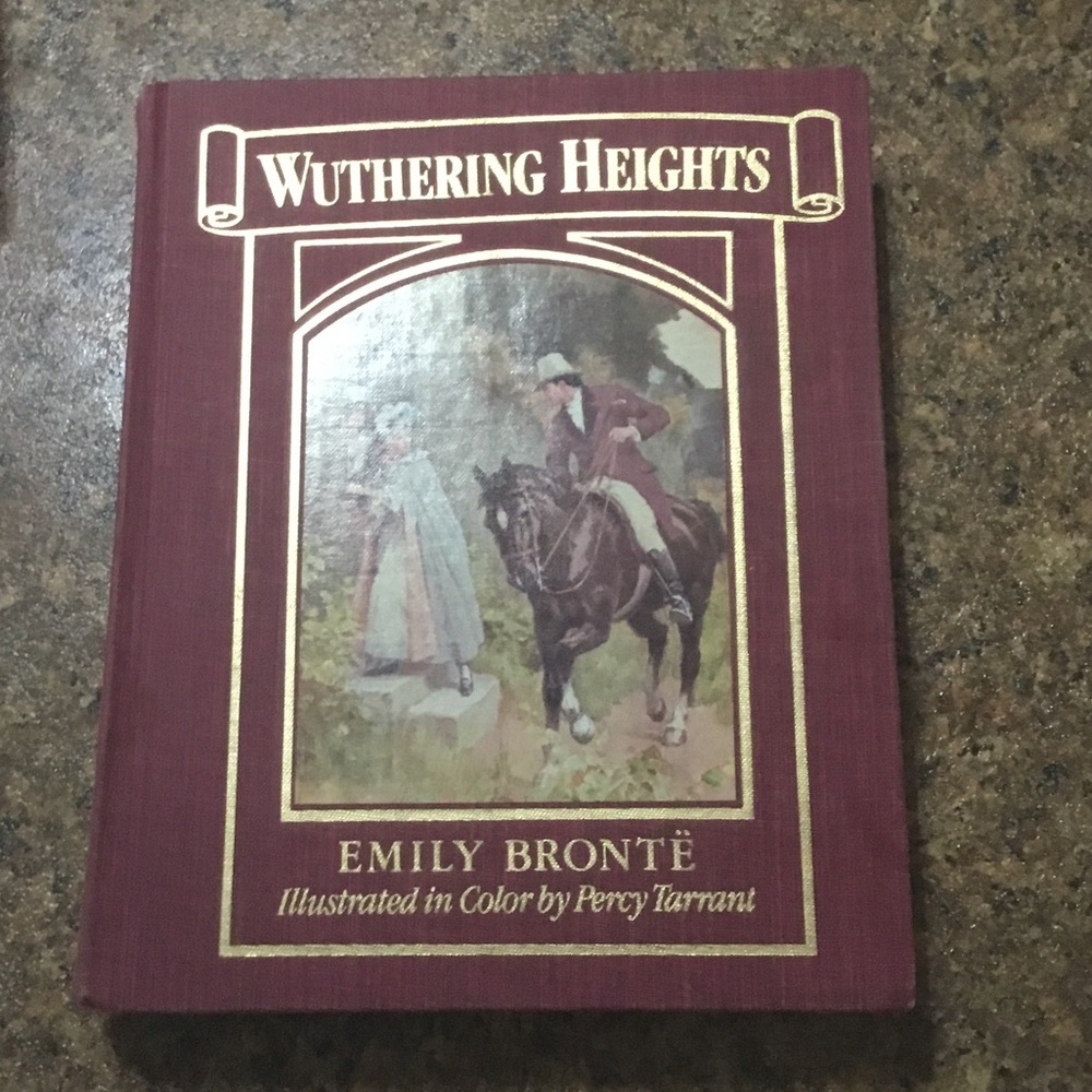 Wuthering Heights Clothbound Edition - Burgundy